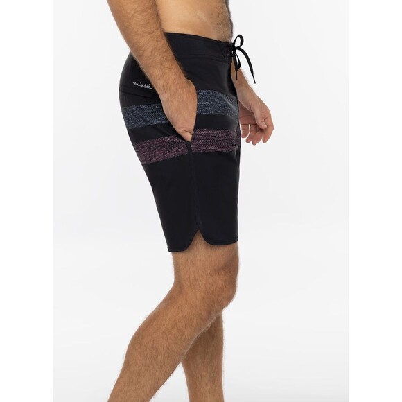 Travis Mathew Men's "Al Carbon" Boardshorts Black Swim Size 42 NWT $90 - Picture 3 of 8